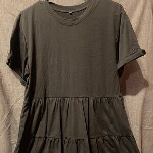 Womens NWOT Dark Grey SHEIN Dress